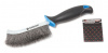 Щетка по металлу ручная в железном корпусе с полипропиленовой эргономической рукояткой (нержавеющая . Большой выбор на сайте Трейдимпорт