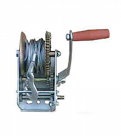 На сайте Трейдимпорт можно недорого купить Лебедка ручная (металлический трос) 725 кг SHTELWHEEL TRT1161C. 