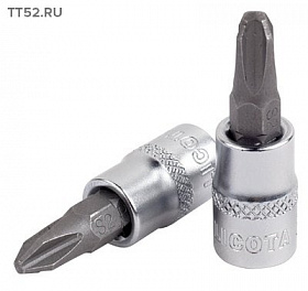 На сайте Трейдимпорт можно недорого купить Головка торцевая 1/4" с вставкой PH4 H2PH4. 